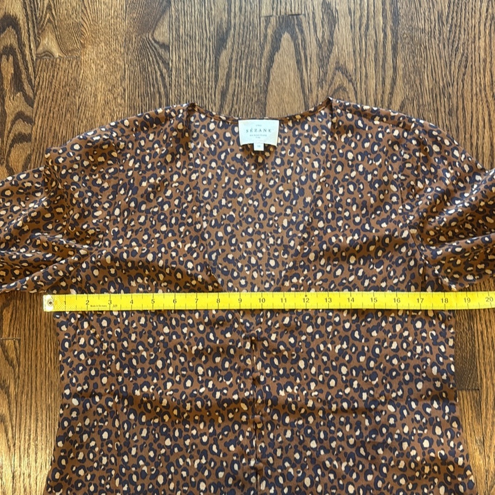 Sezane Leopard Print Blouse - Picture 12 of 13